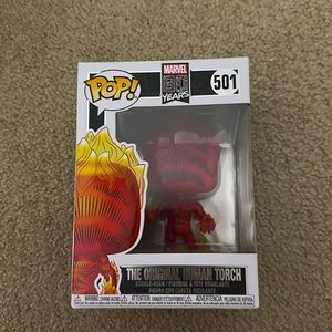 The Original Human Torch (Marvel) Funko Pop Figurine